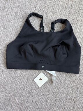 Fabletics Black Wireless High-Impact Sports Bra